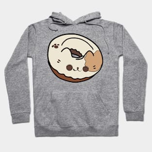 cute kawaii Cat donut Hoodie